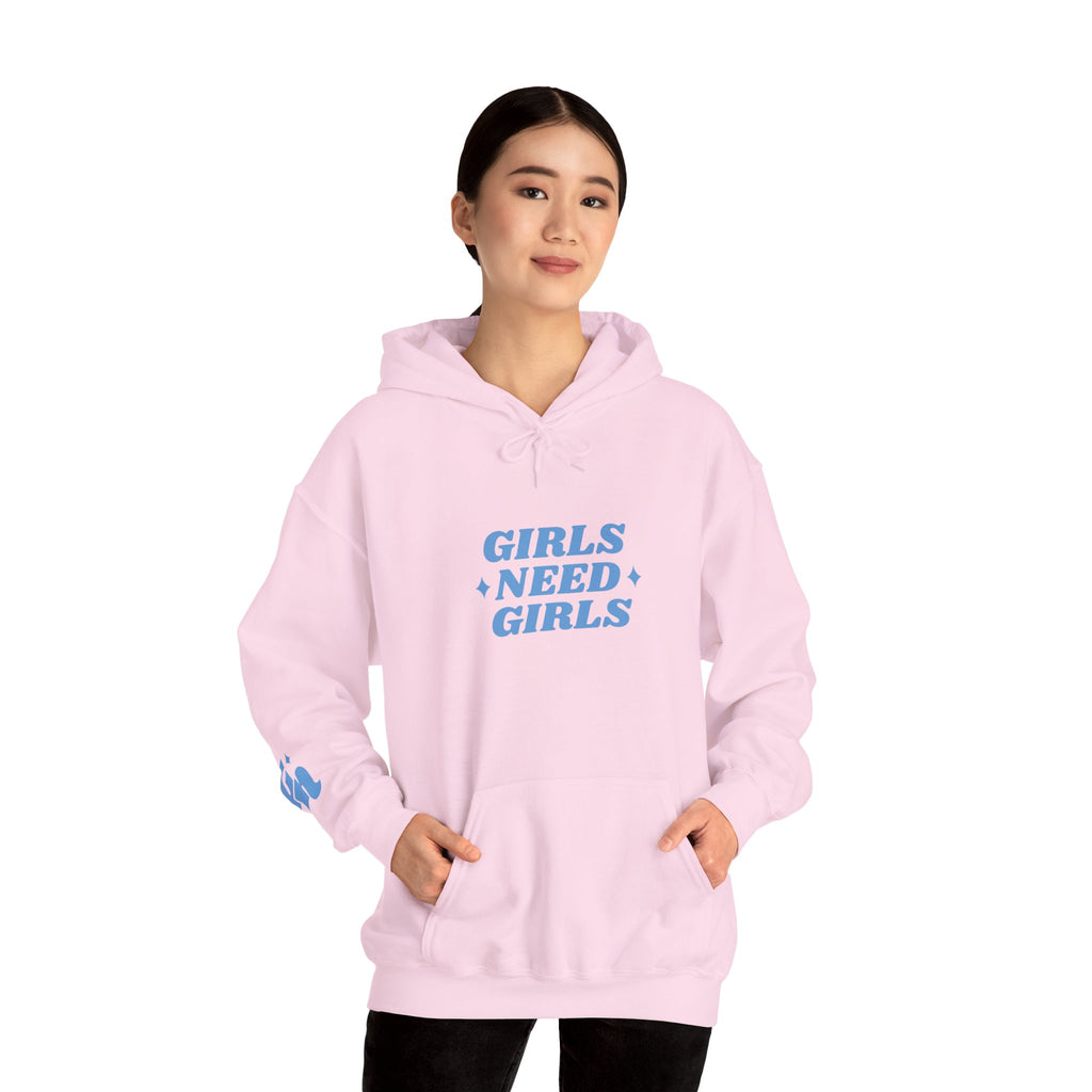 GIRLS NEED GIRLS *Blue* Hoodie