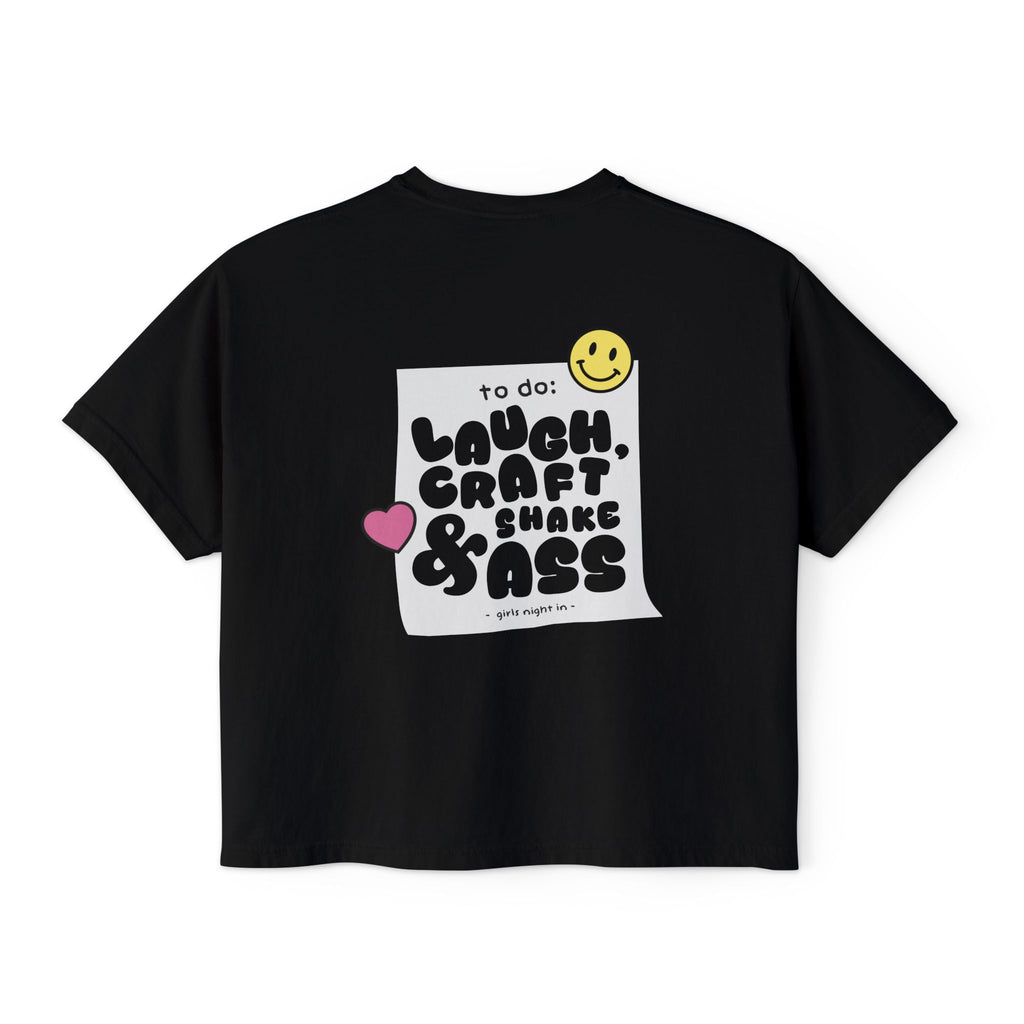 "To Do" Women's Boxy Tee