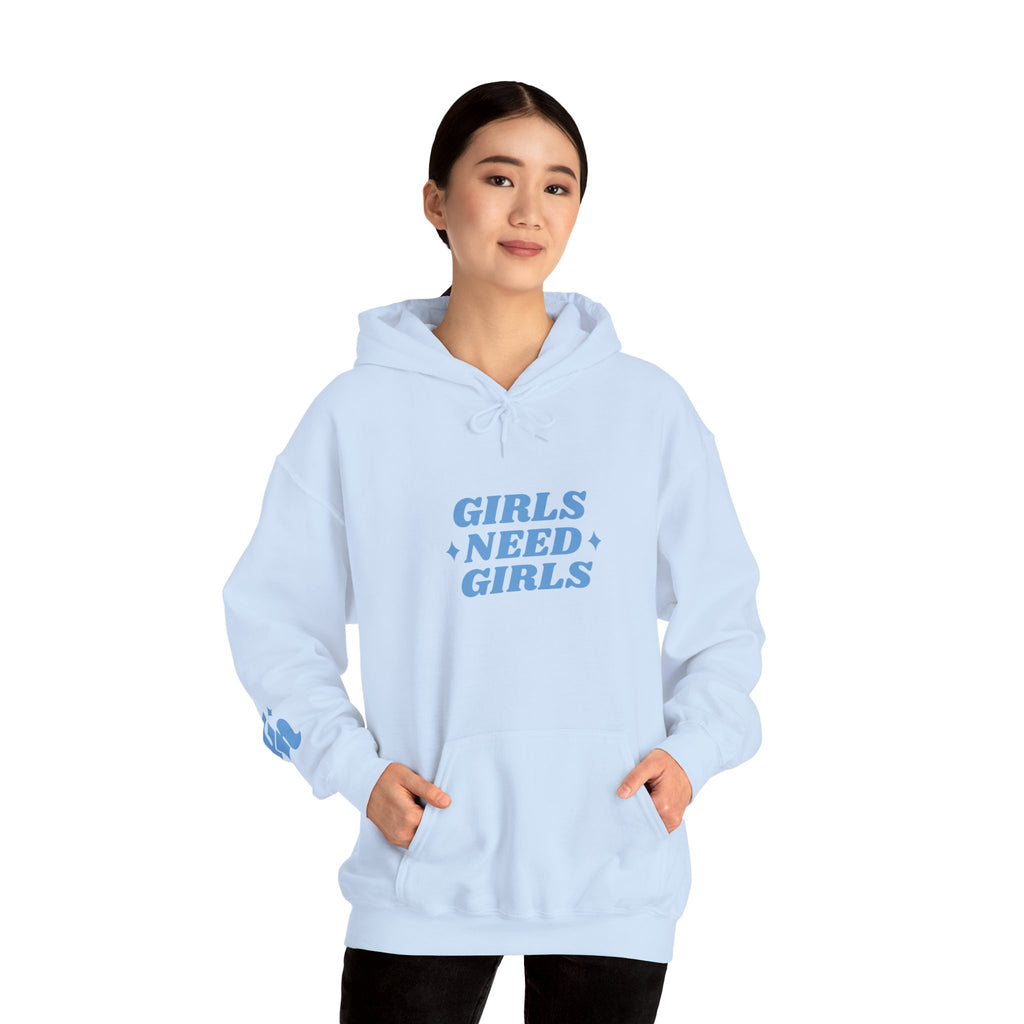 GIRLS NEED GIRLS *Blue* Hoodie