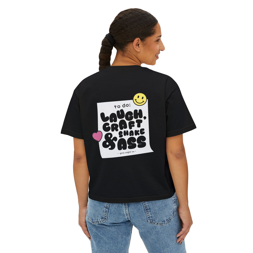"To Do" Women's Boxy Tee