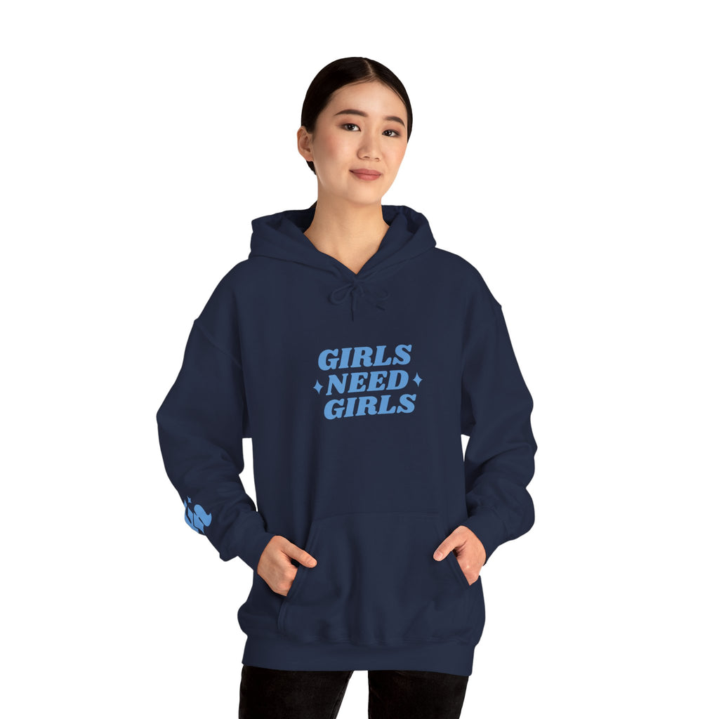 GIRLS NEED GIRLS *Blue* Hoodie