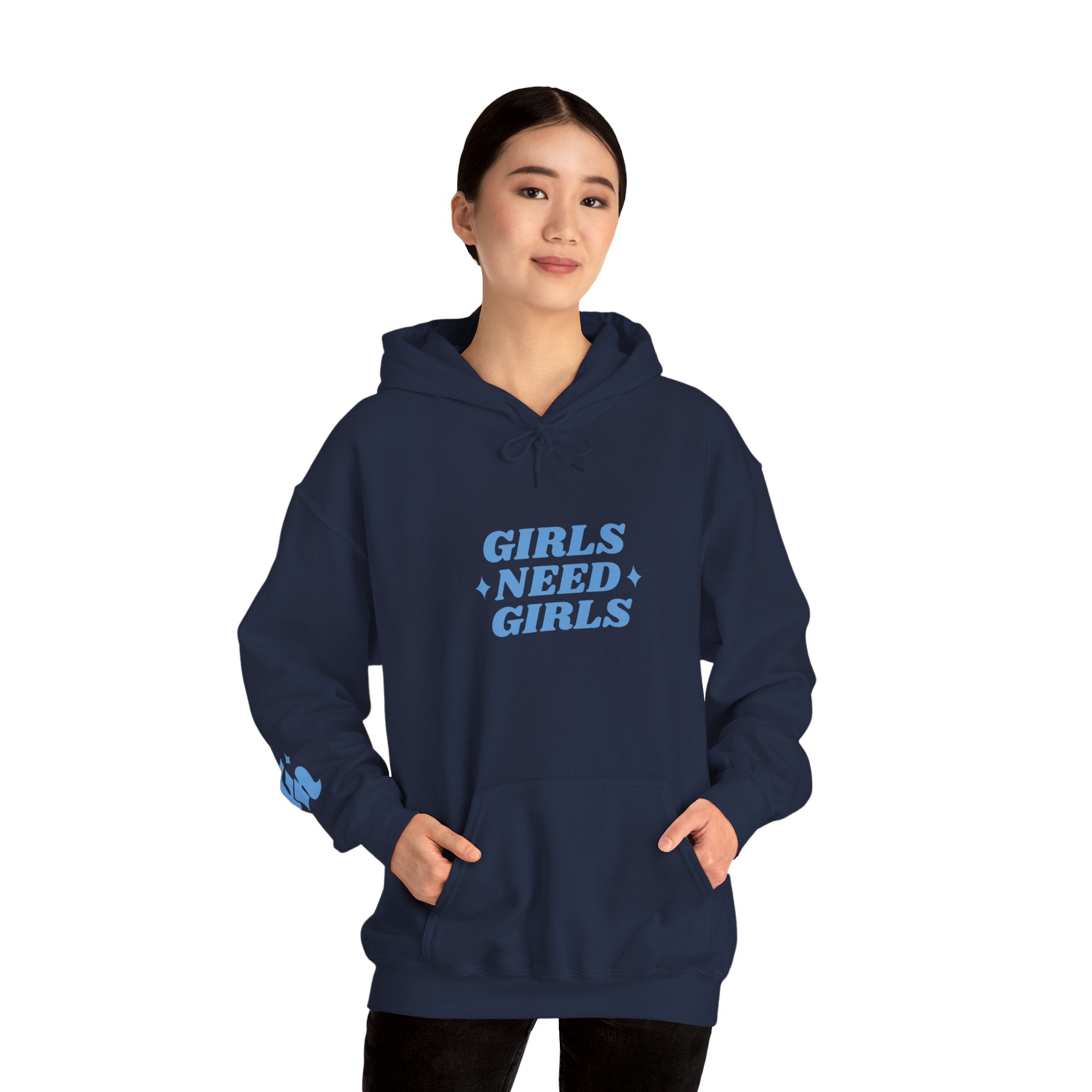 GIRLS NEED GIRLS *Blue* Hoodie