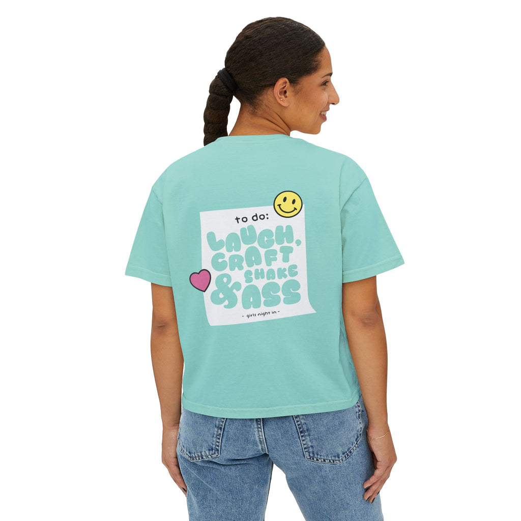 "To Do" Women's Boxy Tee