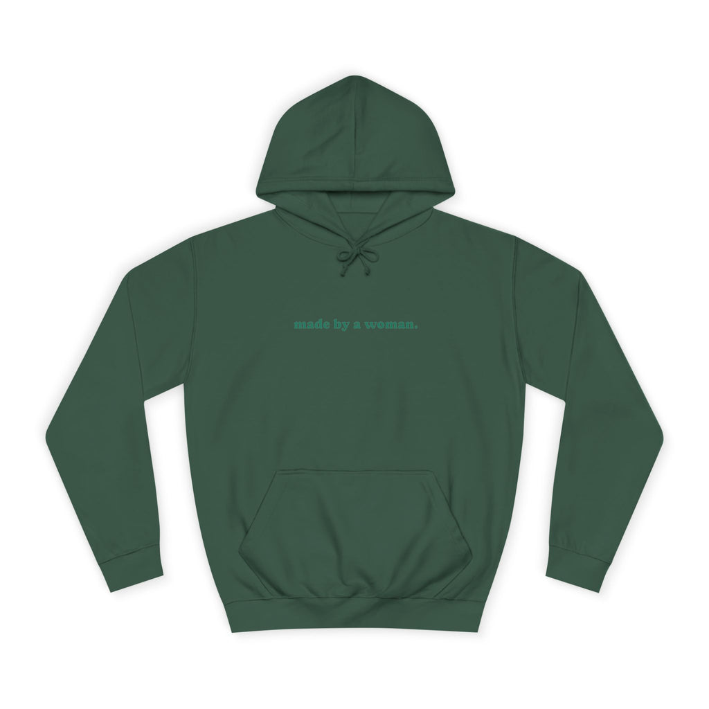 “made by a woman.” Hoodie