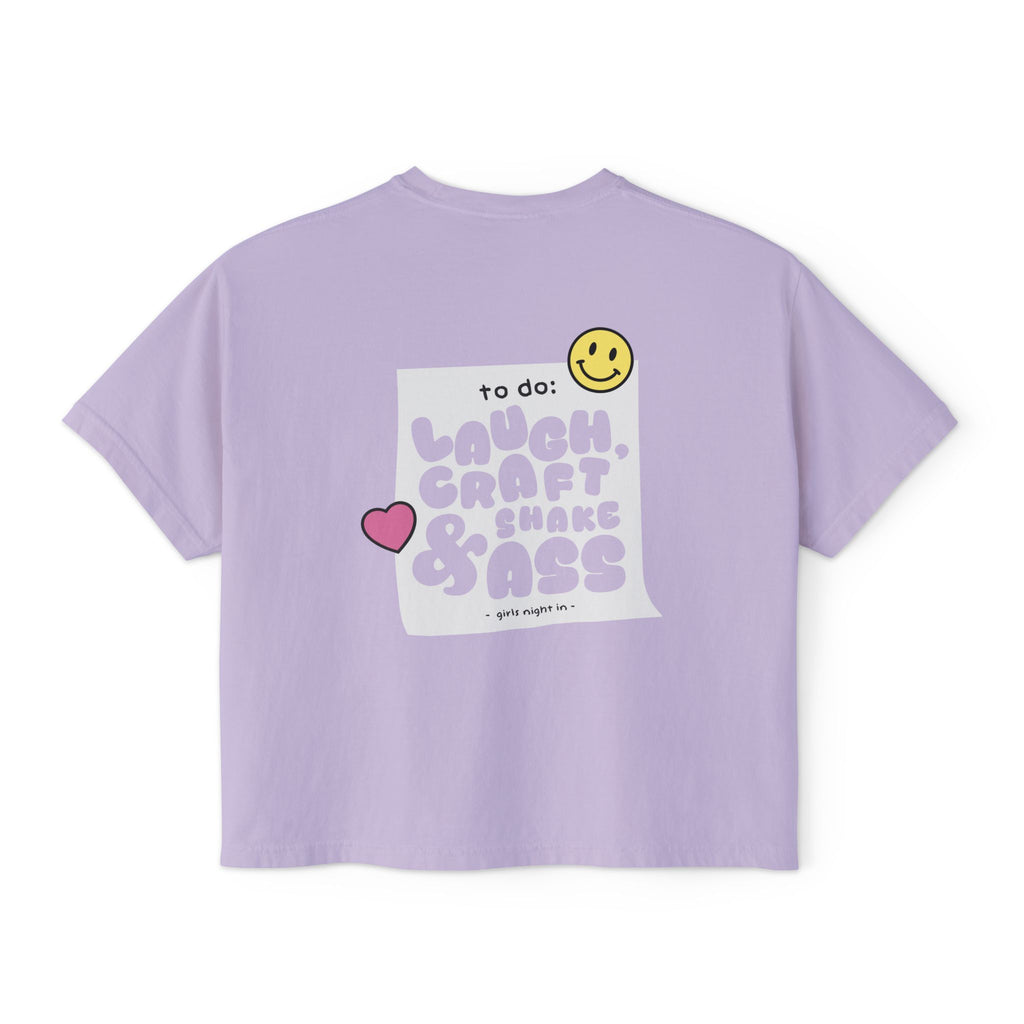 "To Do" Women's Boxy Tee