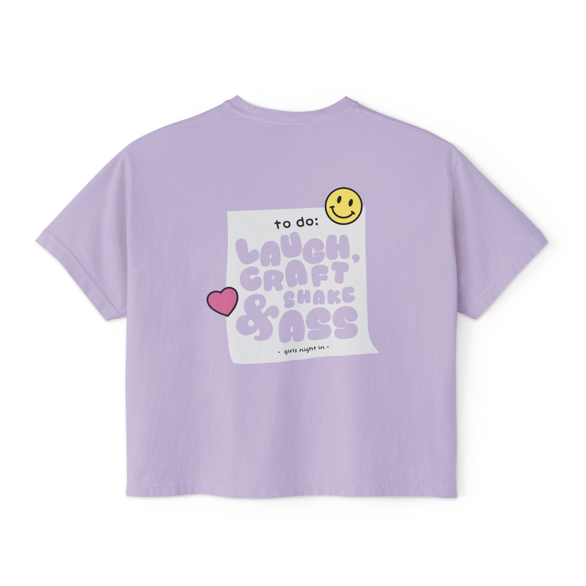 "To Do" Women's Boxy Tee