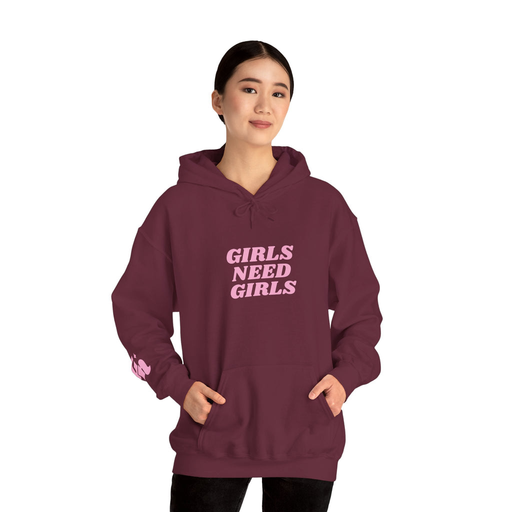GIRLS NEED GIRLS *Pink* Hoodie